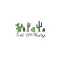 Count Your Blessings Cactus Sticker