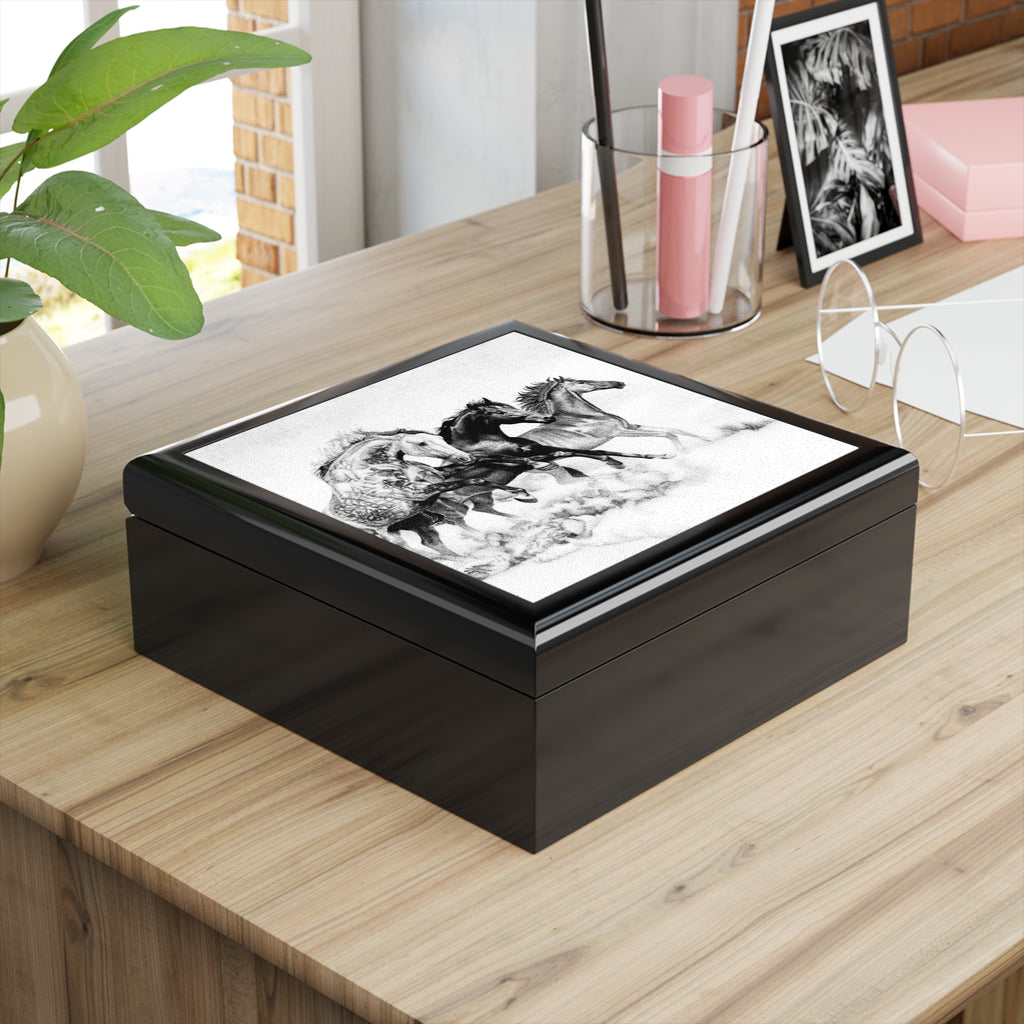 Mustangs Jewelry Box