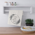 In Christ Alone Tea Towel