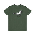 Wild Spirit Horse Tee - Unisex Jersey Short Sleeve Shirt, Equestrian Gift, Animal Lover Apparel, Unique Graphic Tee, Everyday Casual Wear