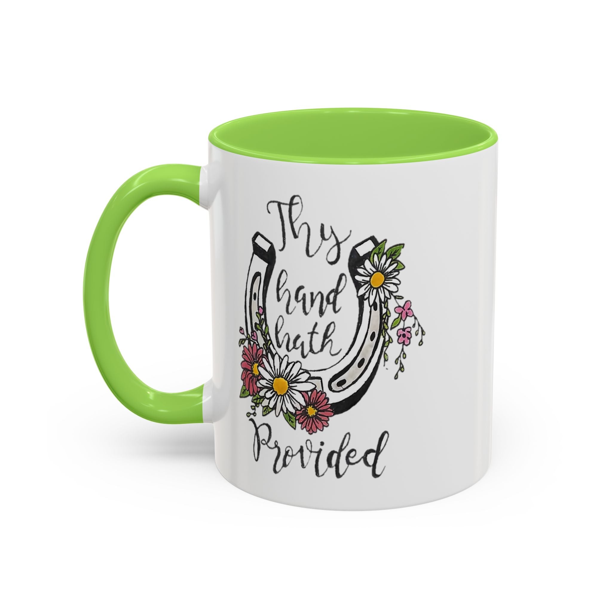 Great is thy Faithfulness Horseshoe Coffee Mug