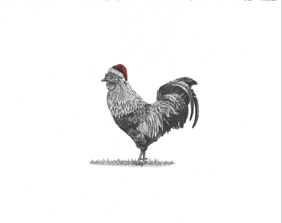 Christmas Rooster