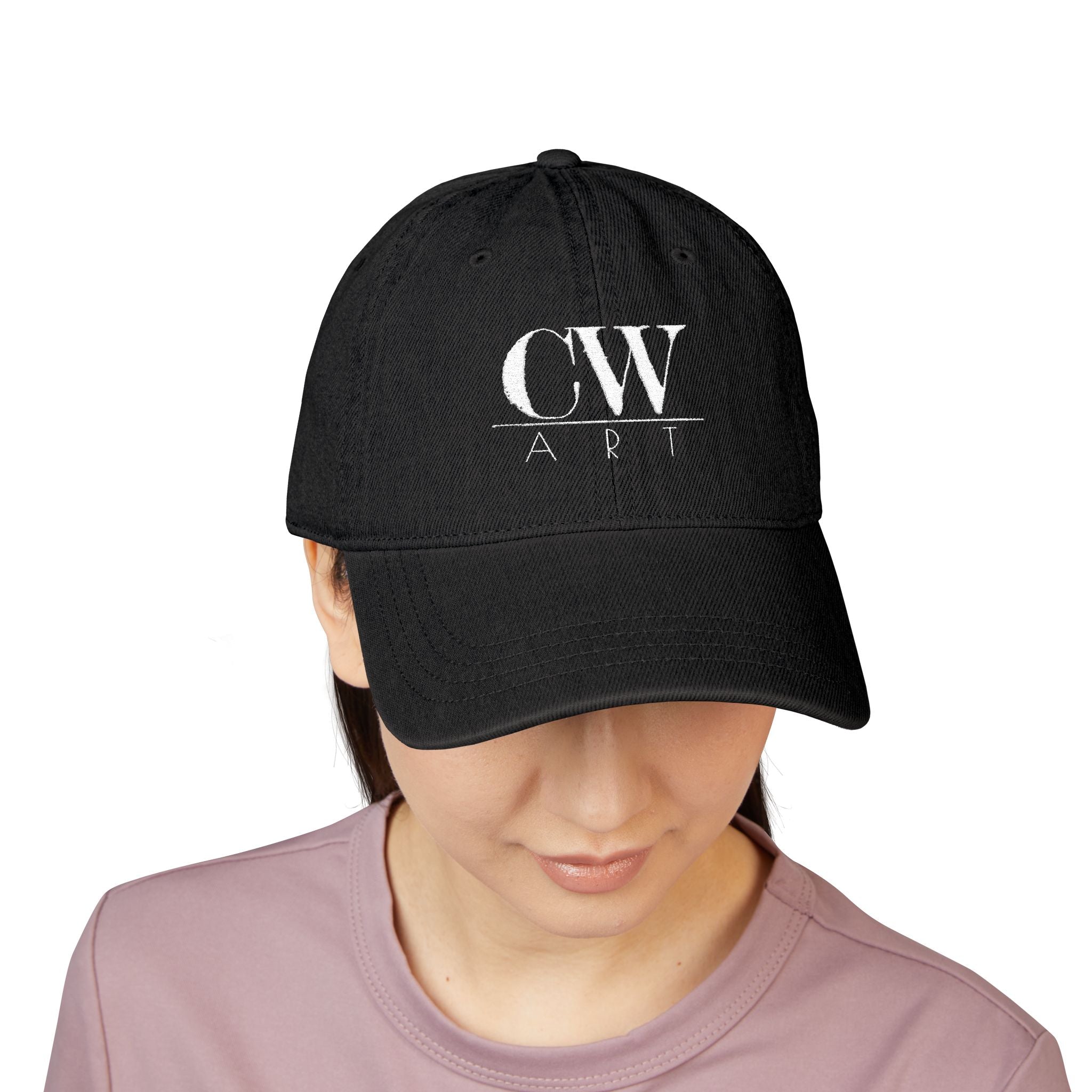 CW Art Embroidered Denim Hat