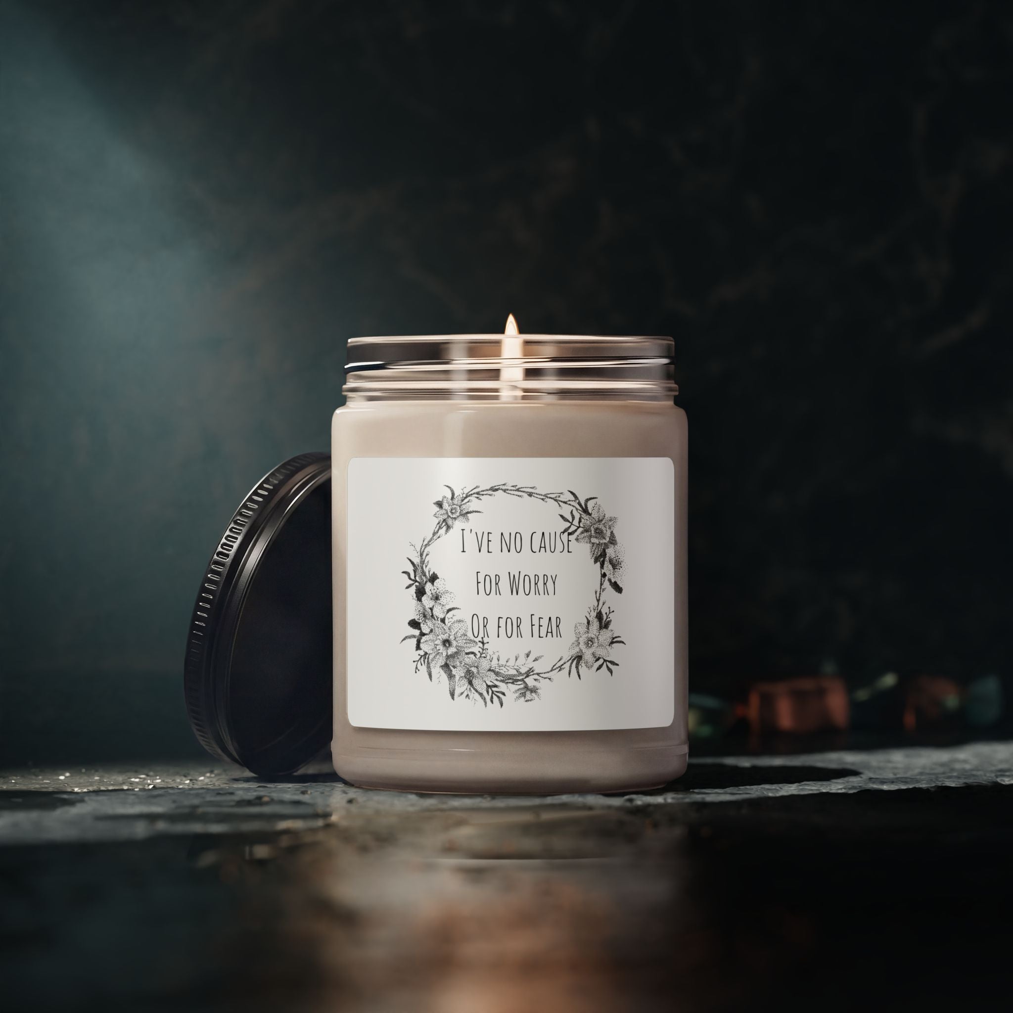 Day By Day Floral Scented Soy Candle 9oz