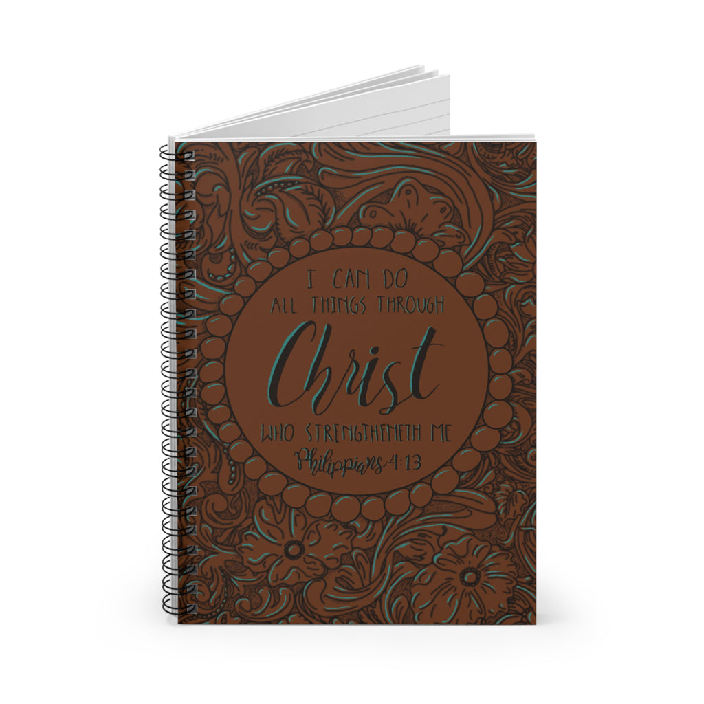 Philippians 4:13 Western Inspired Journal