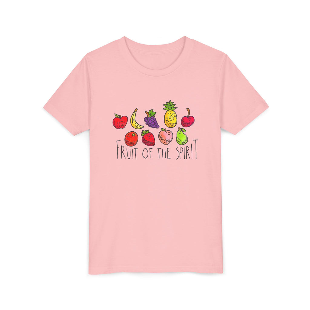 Fruit of the Spirit Youth Tee | Watercolor Fruit Illustration