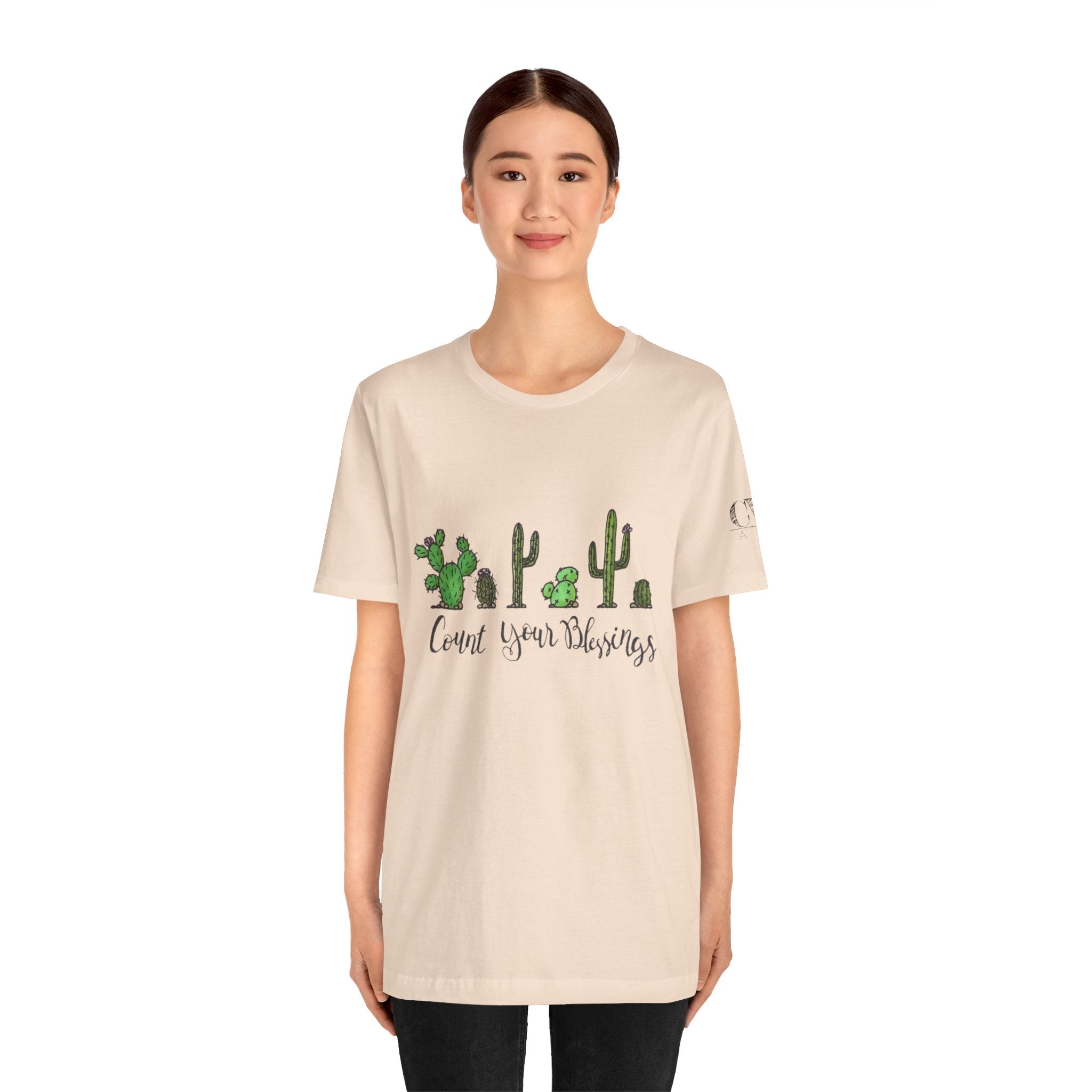 Count Your Blessings Cactus T-Shirt