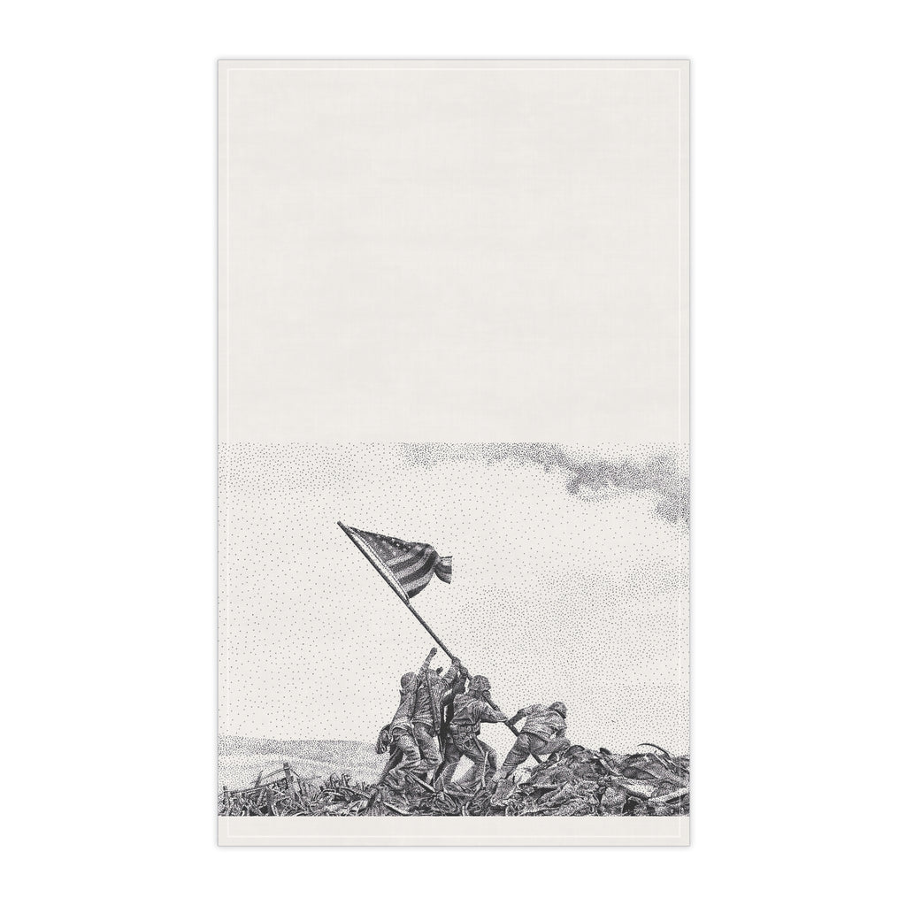 Iwo Jima Tea Towel