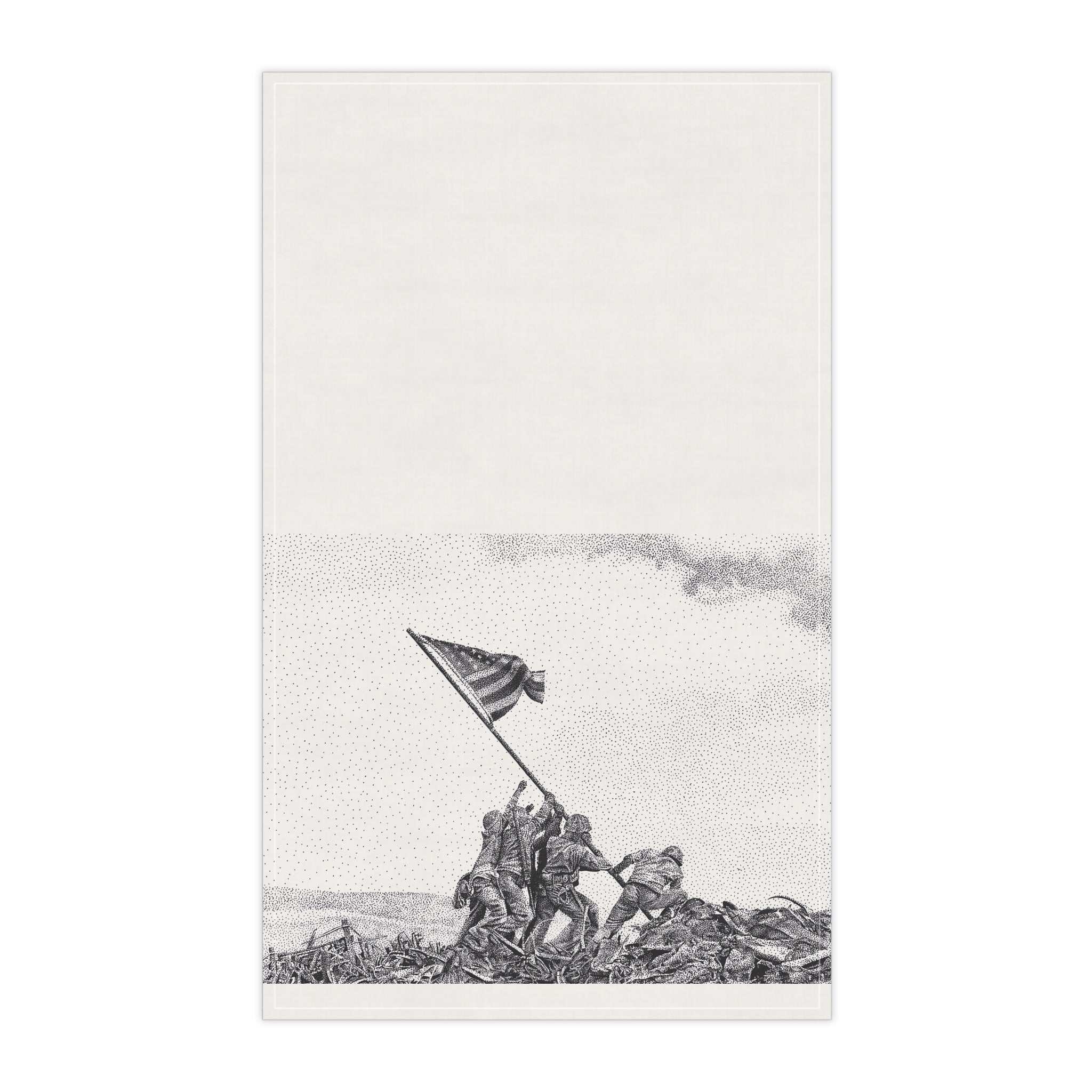 Iwo Jima Tea Towel