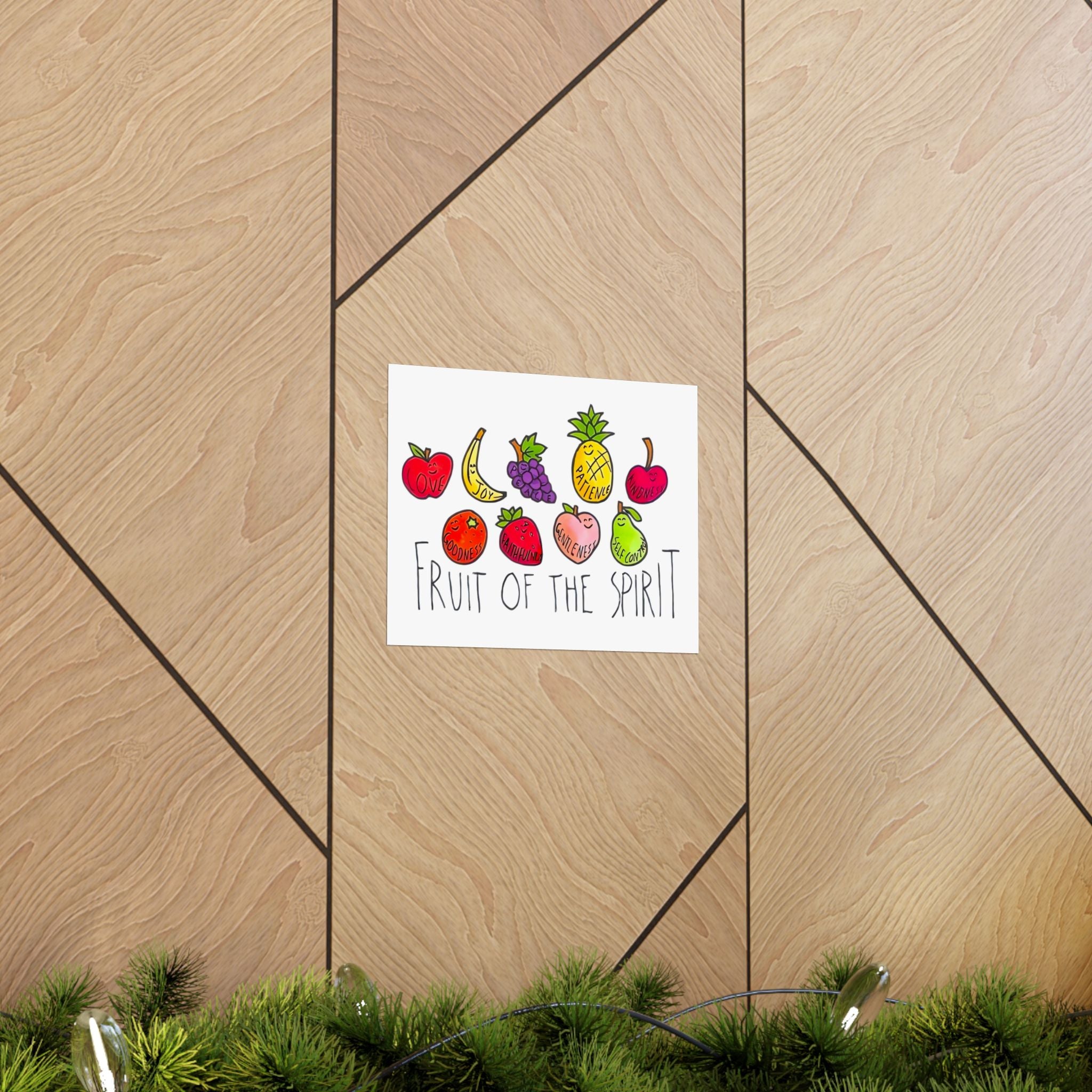 Fruit of the Spirit Matte Poster