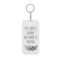 In Christ Alone Keychain
