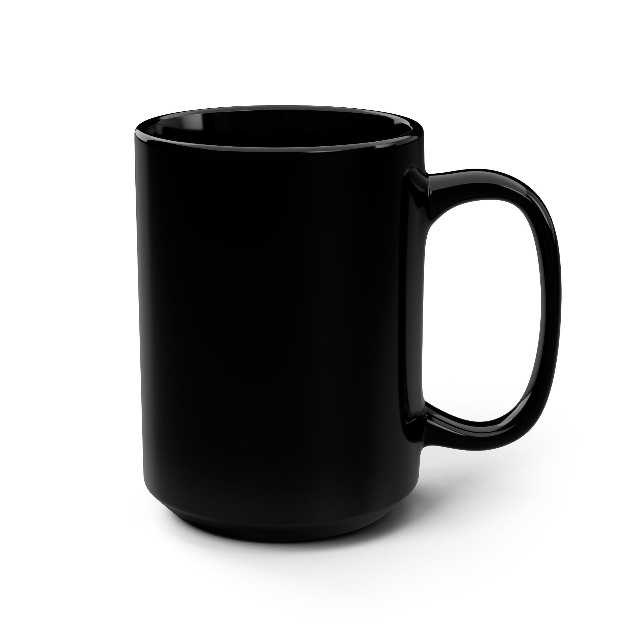 He Hideth my Soul 15oz Black Coffee Mug