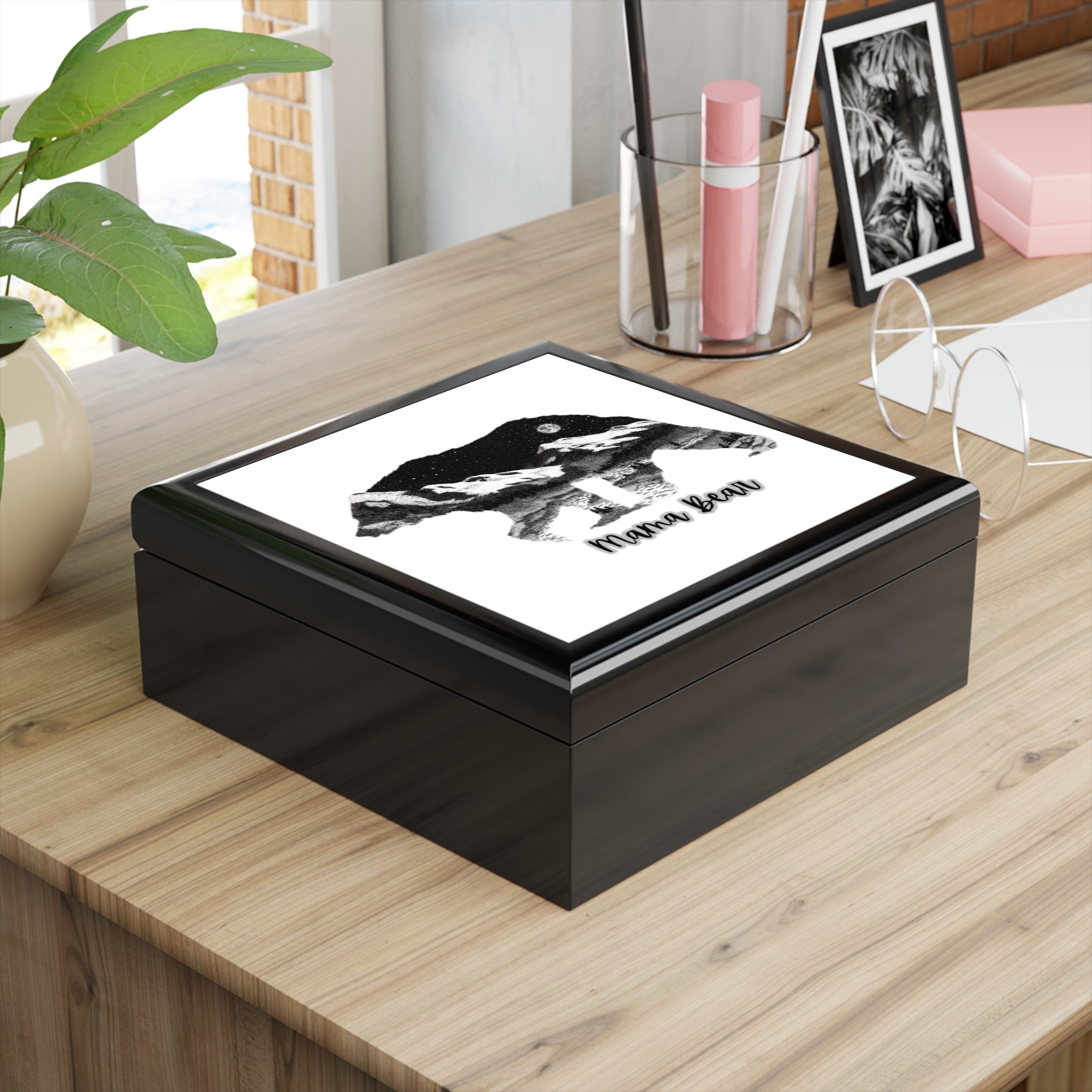 Mama Bear Jewelry Box