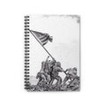 Iwo Jima Flag Raising Ruled Journal