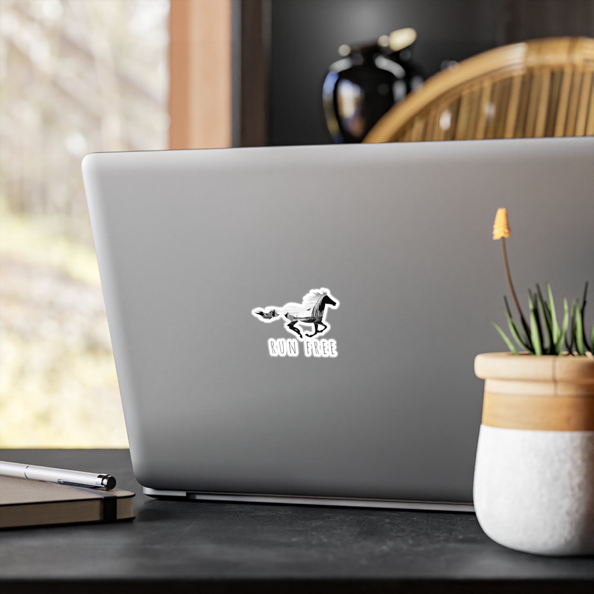 Run Free Spirit Vinyl Sticker