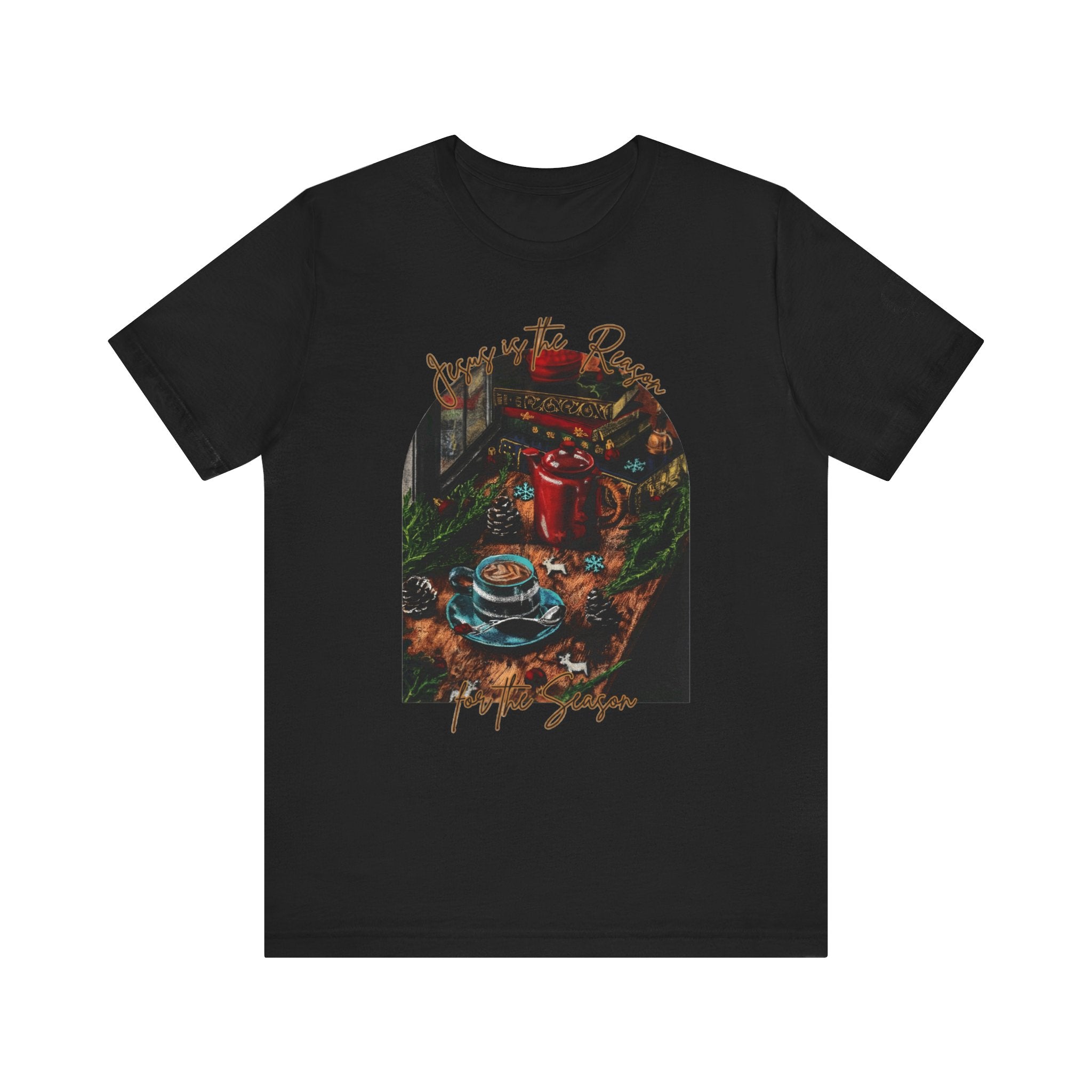 Cozy Christmas Scene T-Shirt