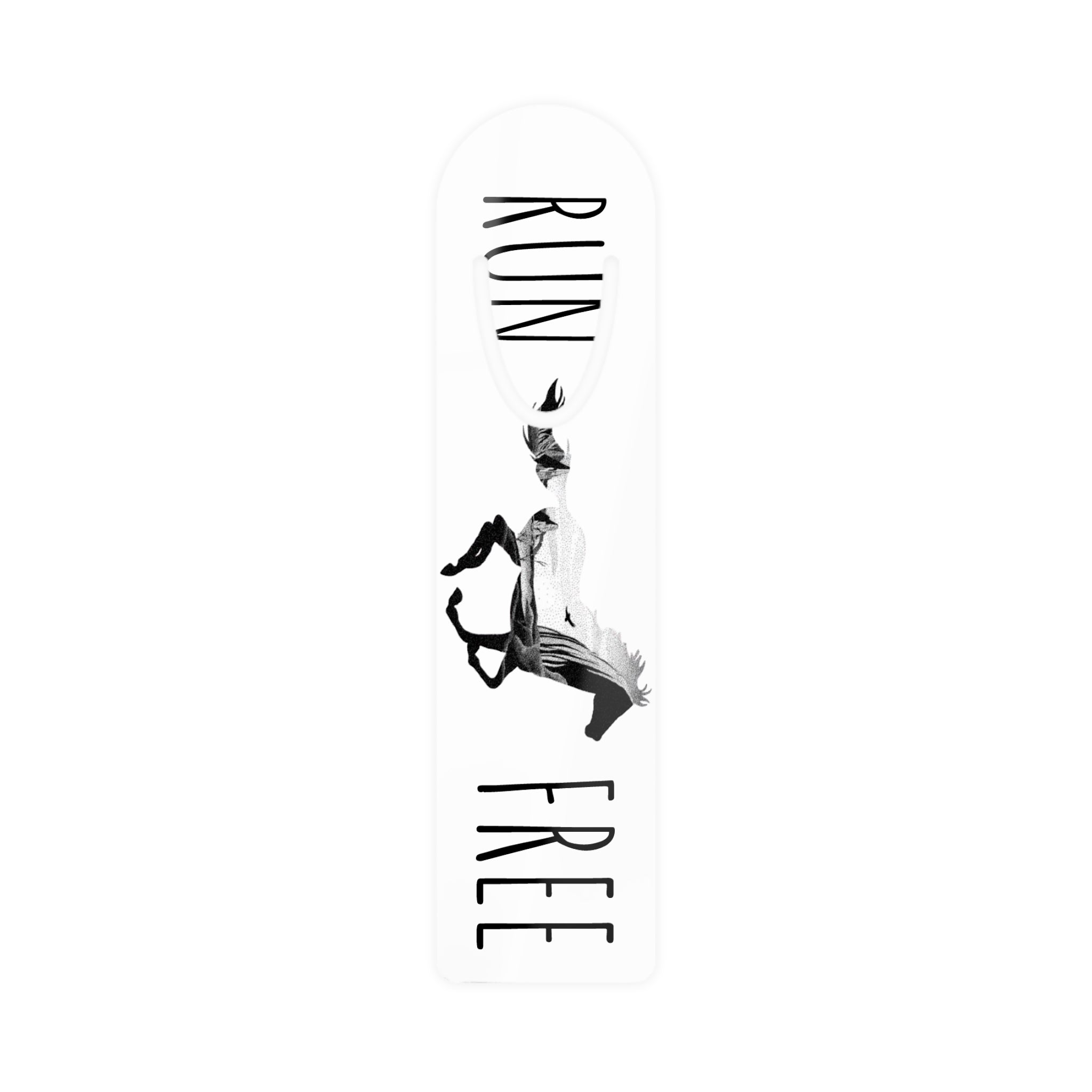 Spirit Silhouette Metal Bookmark