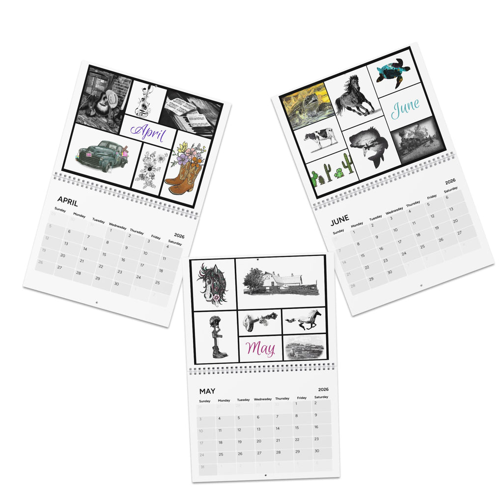 Cora Worthington Art Calendar 2026