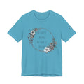 In Christ Alone Floral Short Sleeve Shirt