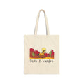 Prone to Wander Tote Bag | Cotton Canvas Bag, Eco-Friendly Shopper, Travel Gift, Boho Adventure Bag, Cactus Art, Come Thou Fount