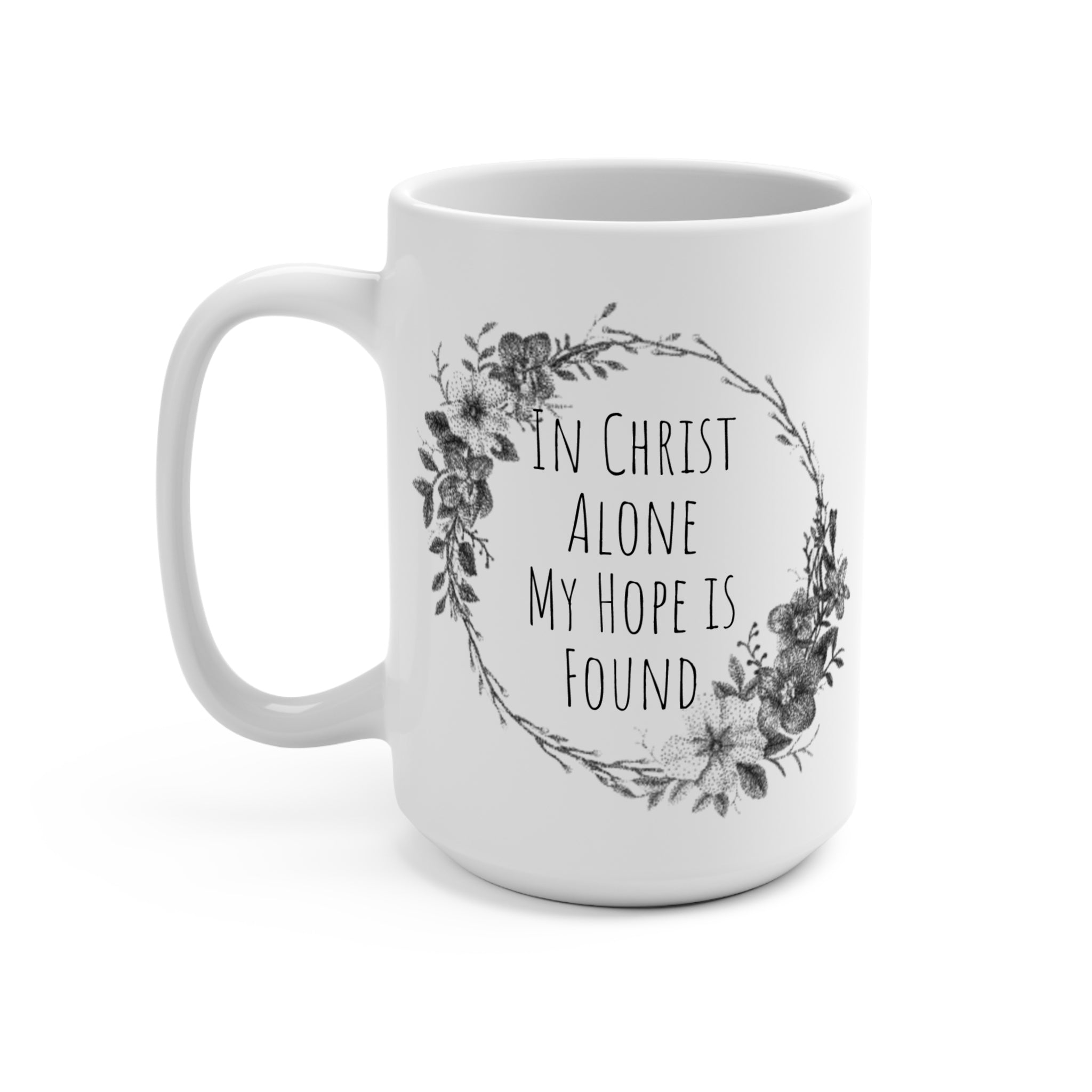 In Christ Alone 15oz Ceramic Mug