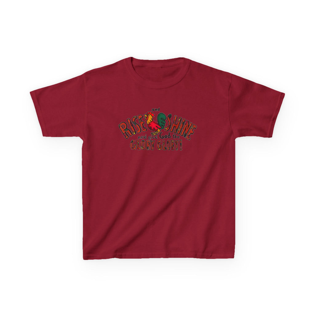 Rise and Shine Rooster Kids Tee | Glory Glory, Morning Farm Design