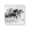 Mustangs Cork Coaster Set | Set of 4
