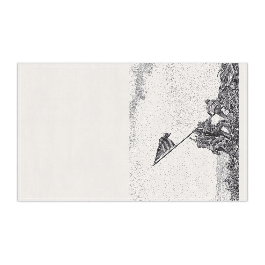 Iwo Jima Tea Towel