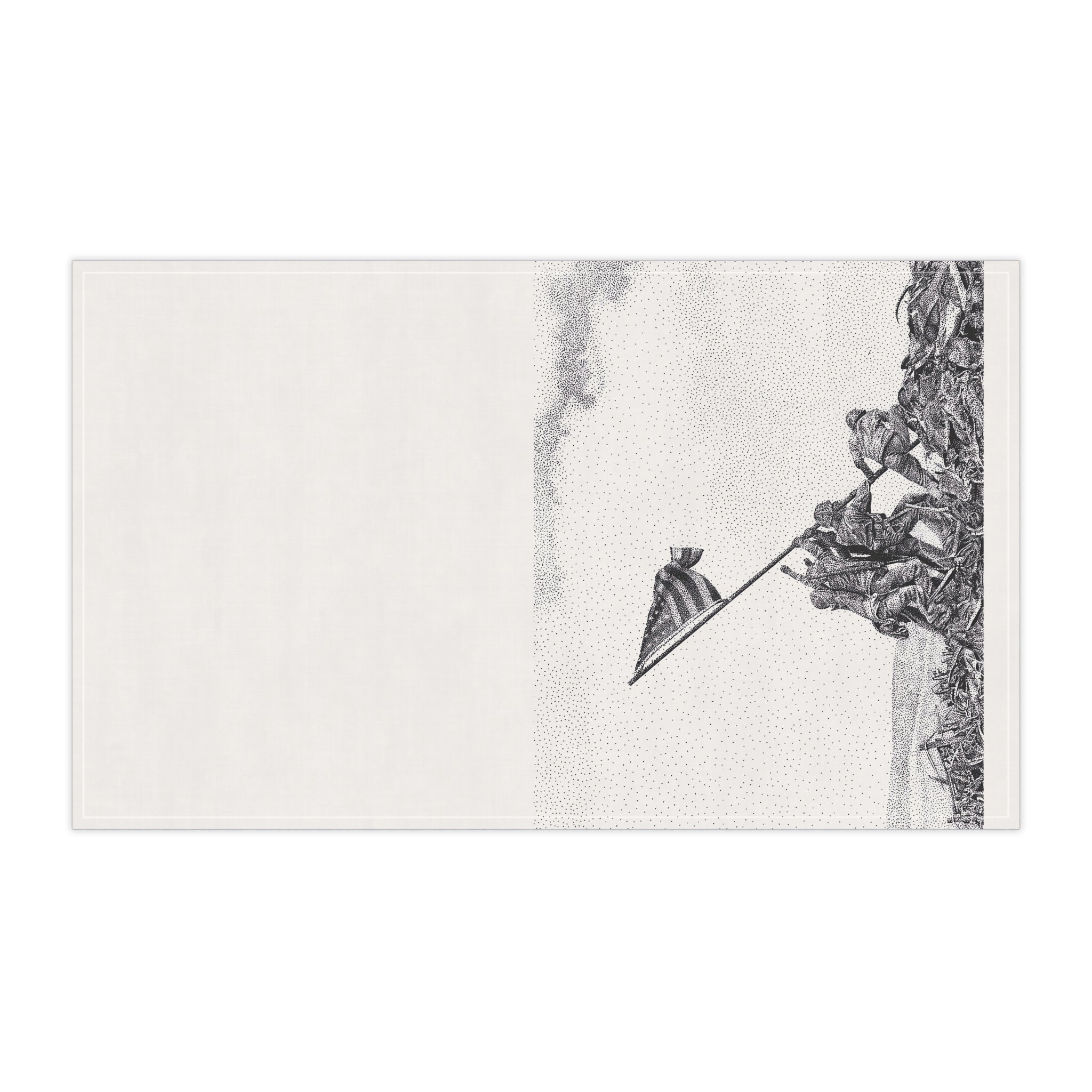 Iwo Jima Tea Towel