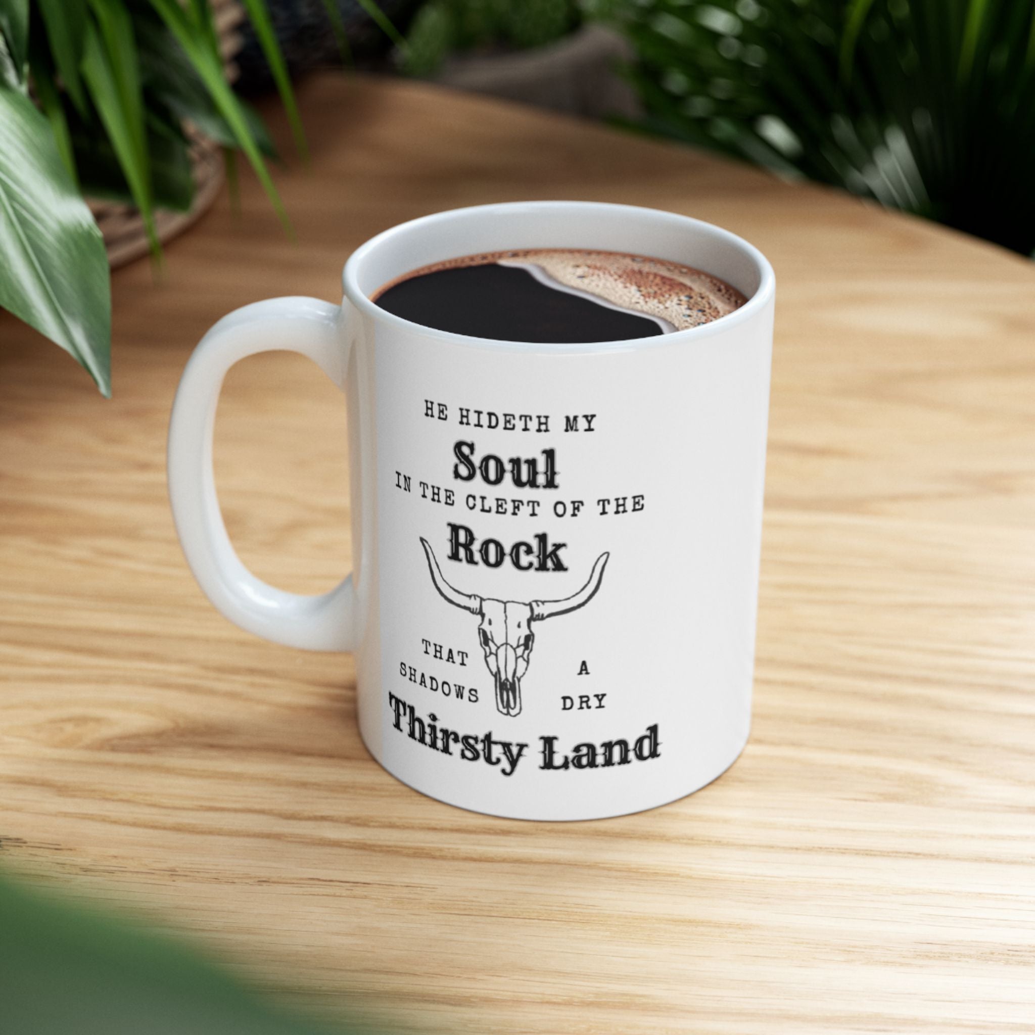 He Hideth my Soul Mug
