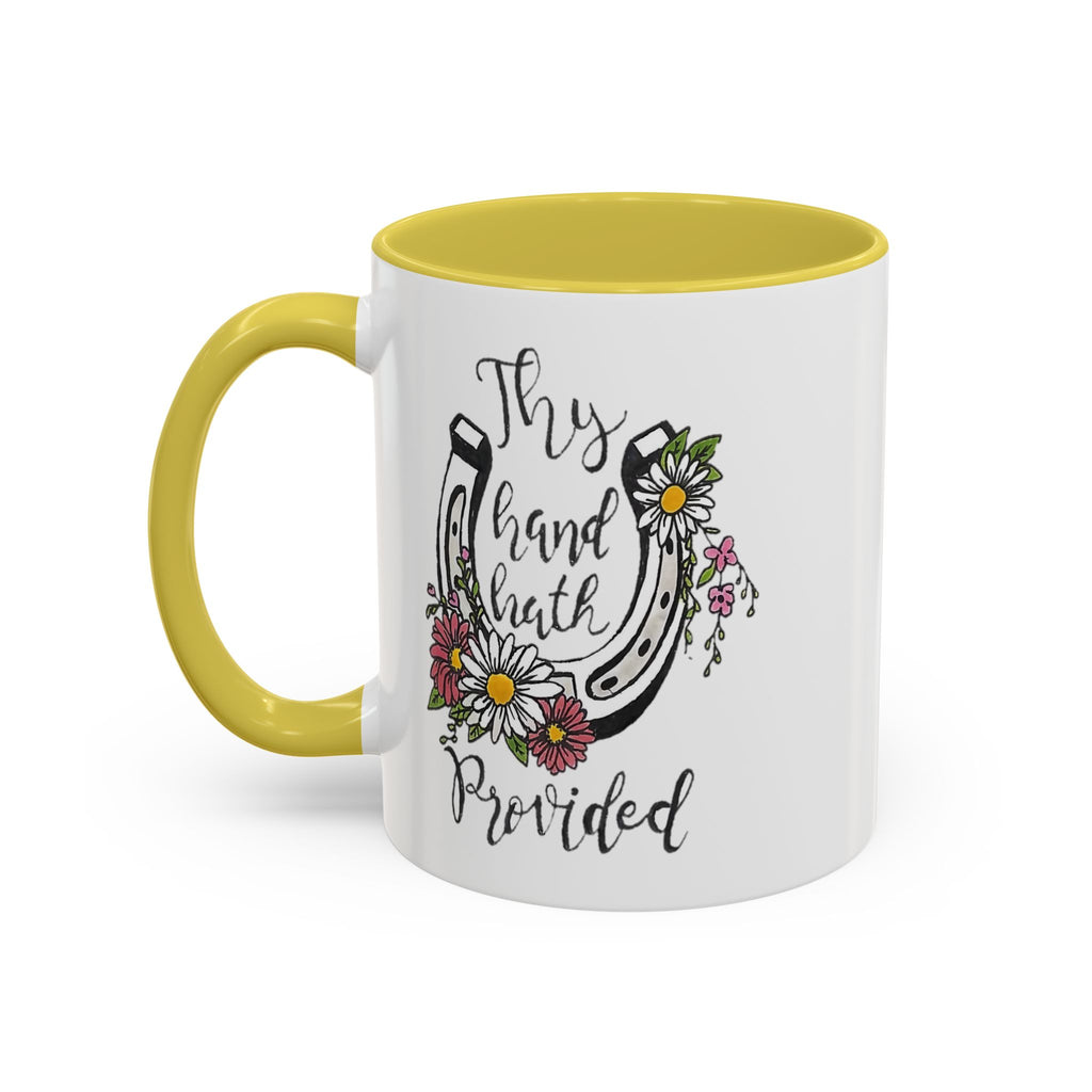 Great is thy Faithfulness Horseshoe Coffee Mug