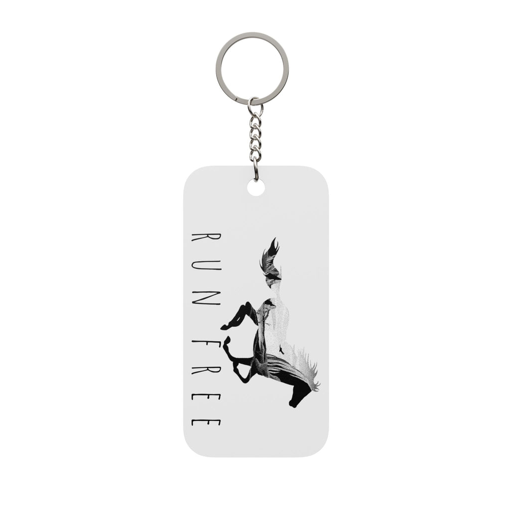 Run Free Spirit Keychain