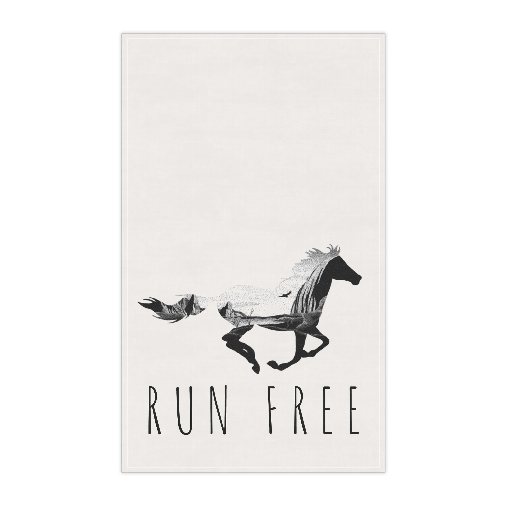 Spirit Silhouette Tea Towel