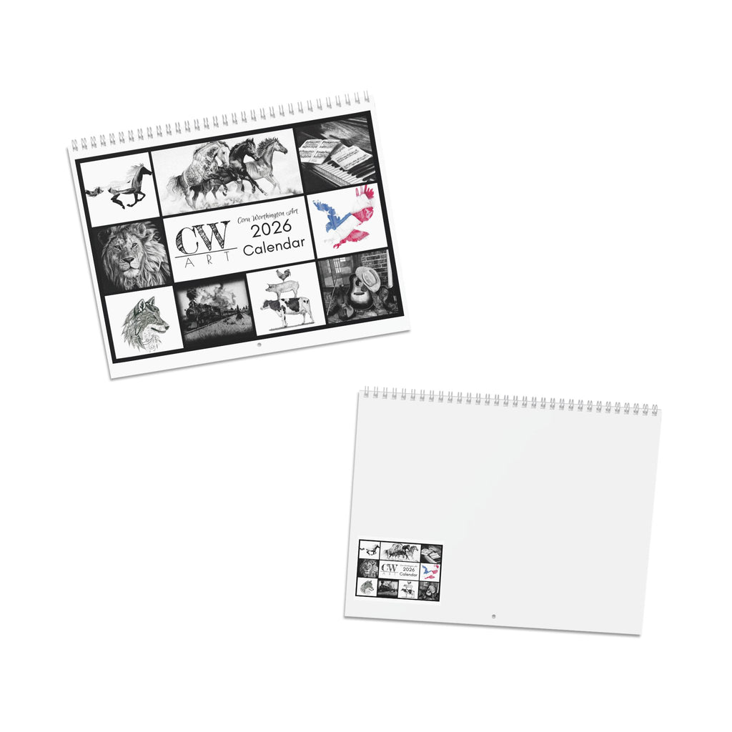 Cora Worthington Art Calendar 2026