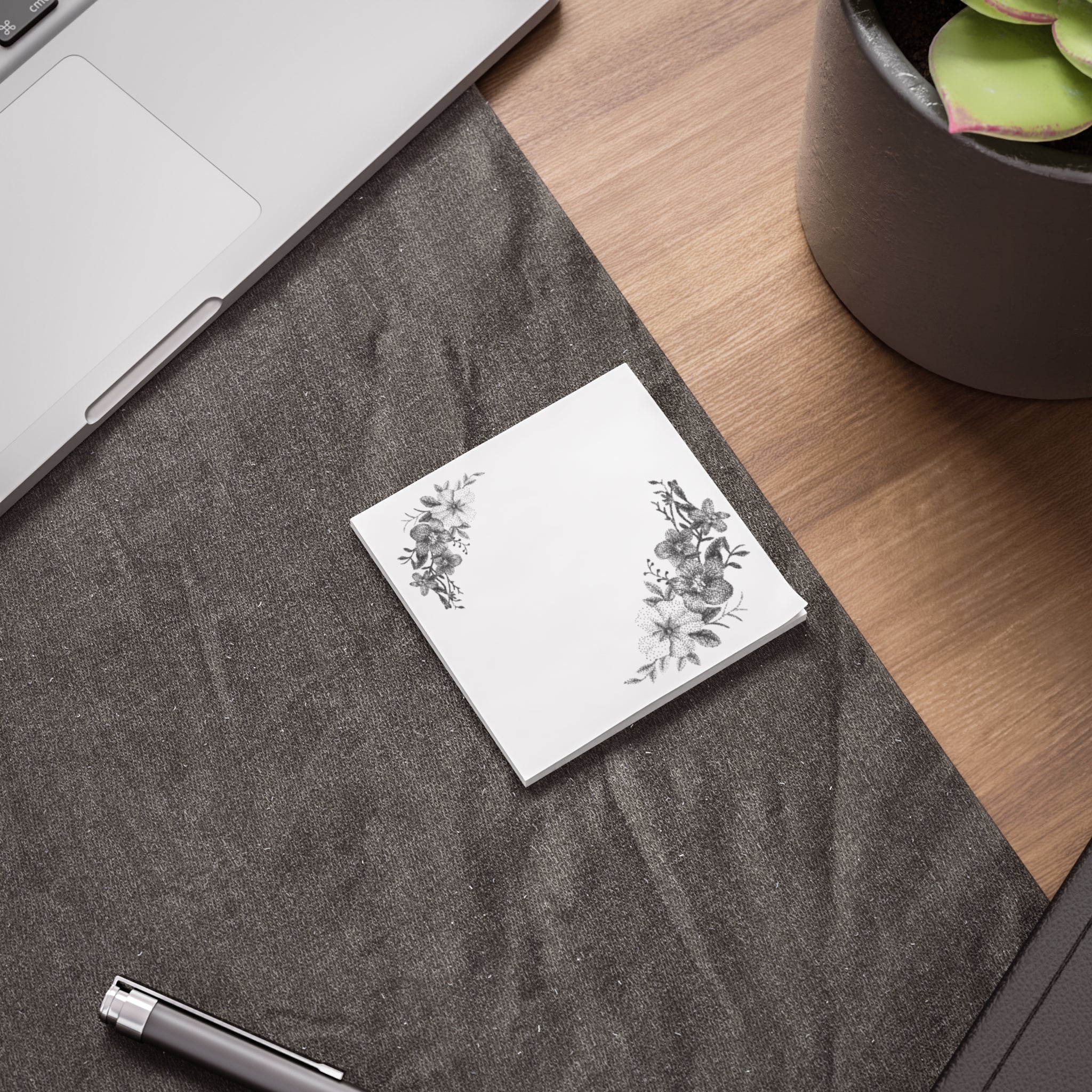Floral Corner Post-it Notes