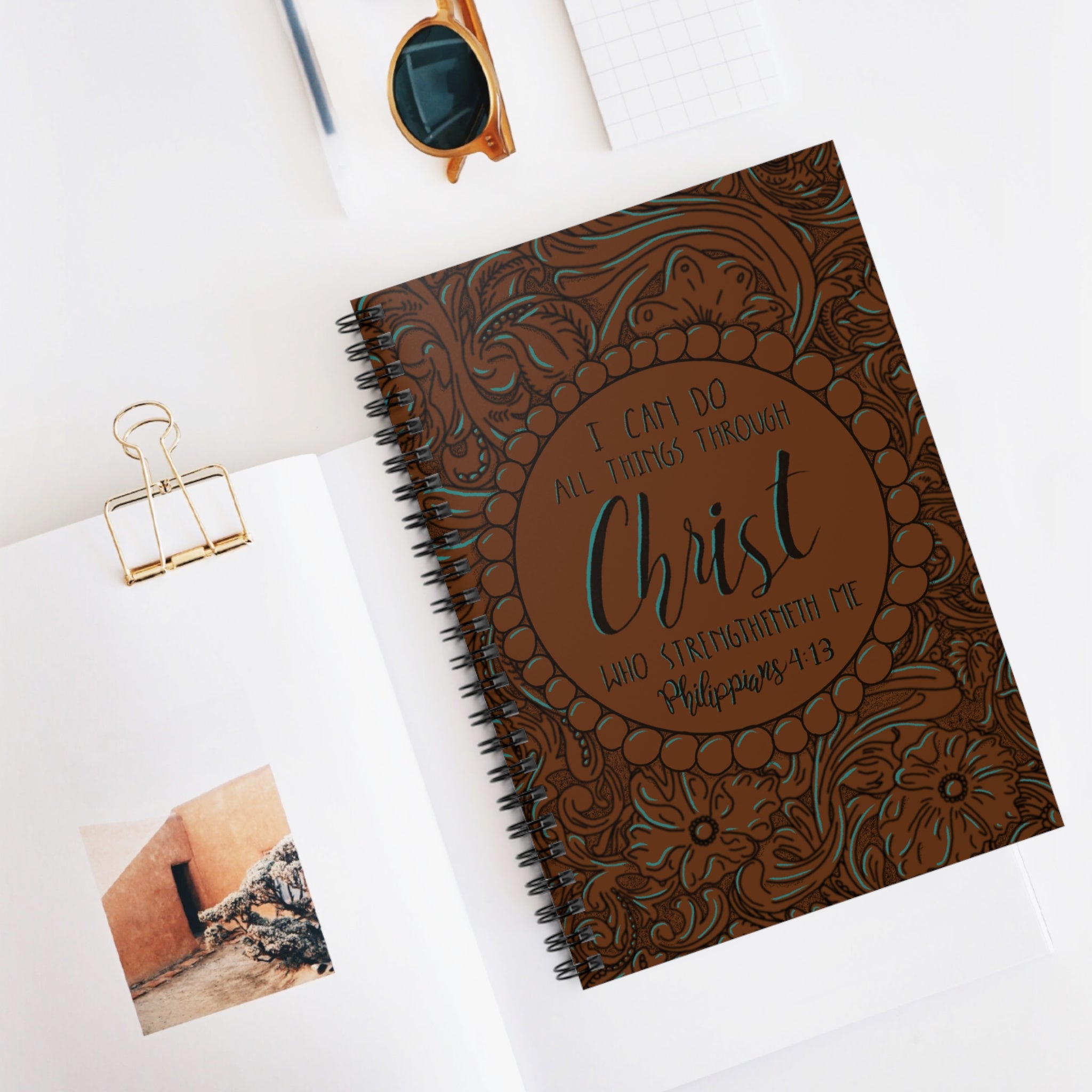 Philippians 4:13 Western Inspired Journal
