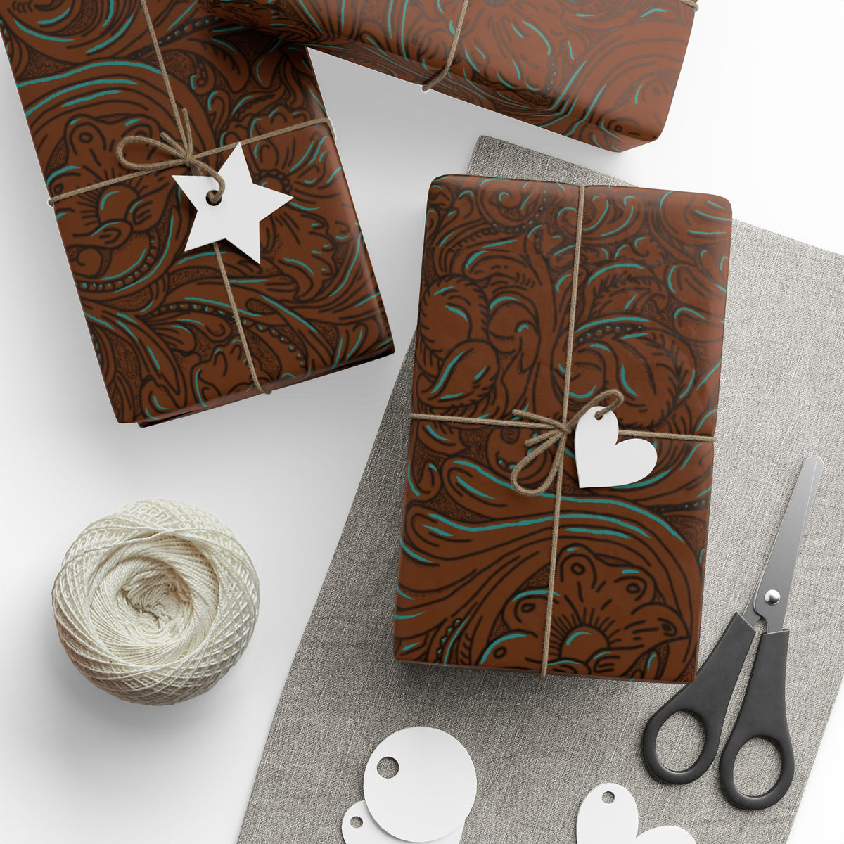 Weatern Floral Gift Wrap