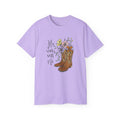 Floral Cowboy Boots Tee, In the Garden T-Shirt