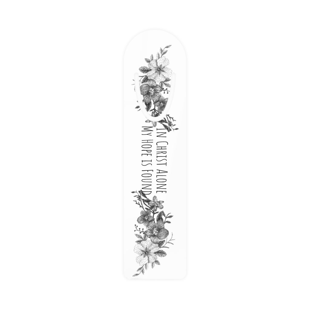 In Christ Alone Metal Corner Bookmark