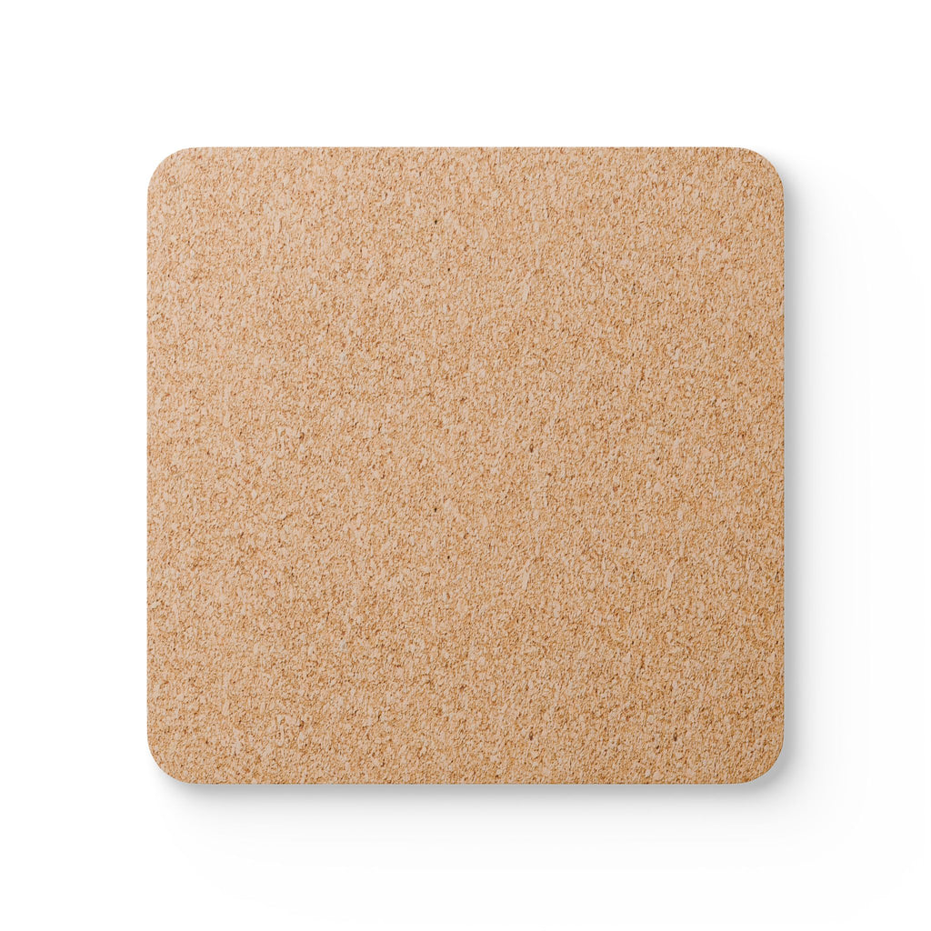 Lion Drawing Cork Coaster Set | Aslan Drawing by Cora Worthington