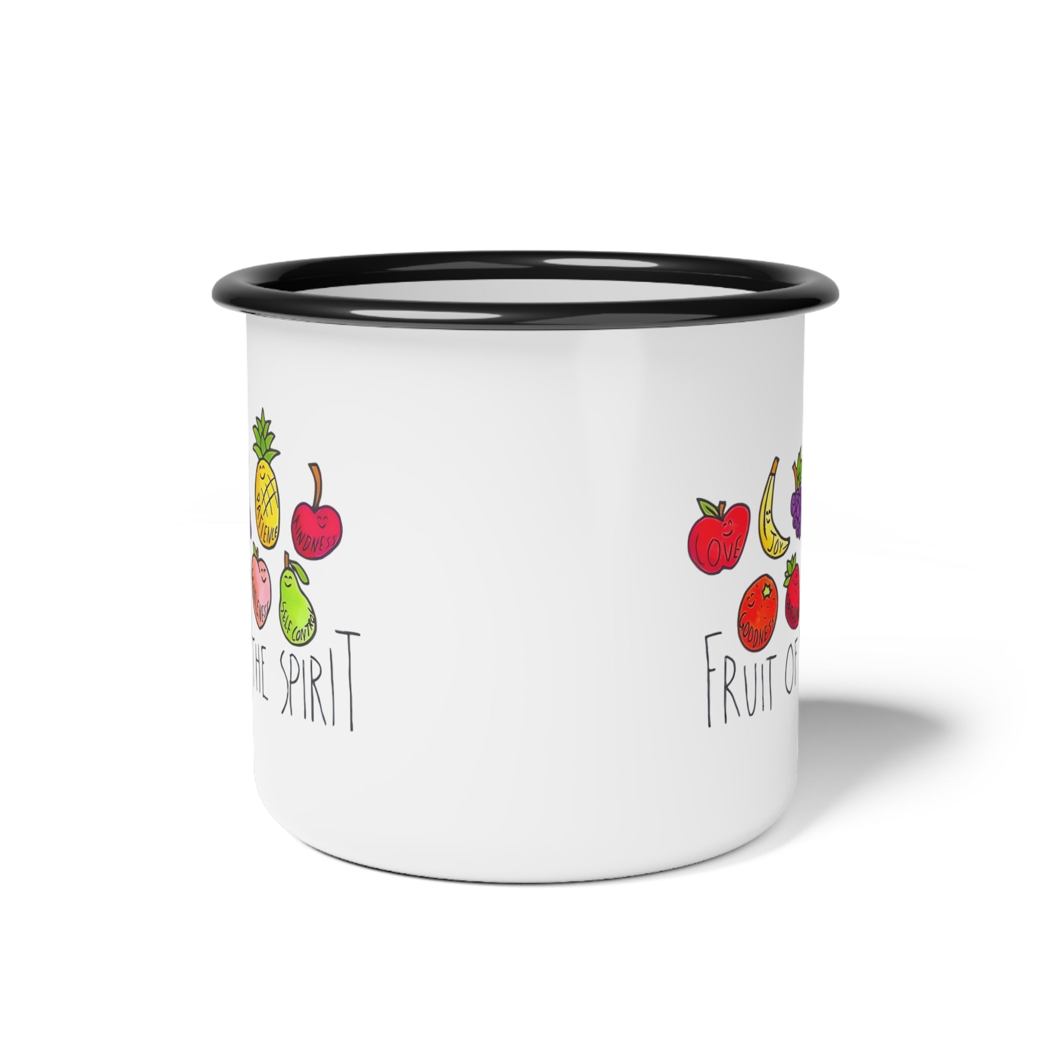 Fruit of the Spirit Enamel Camp Cup