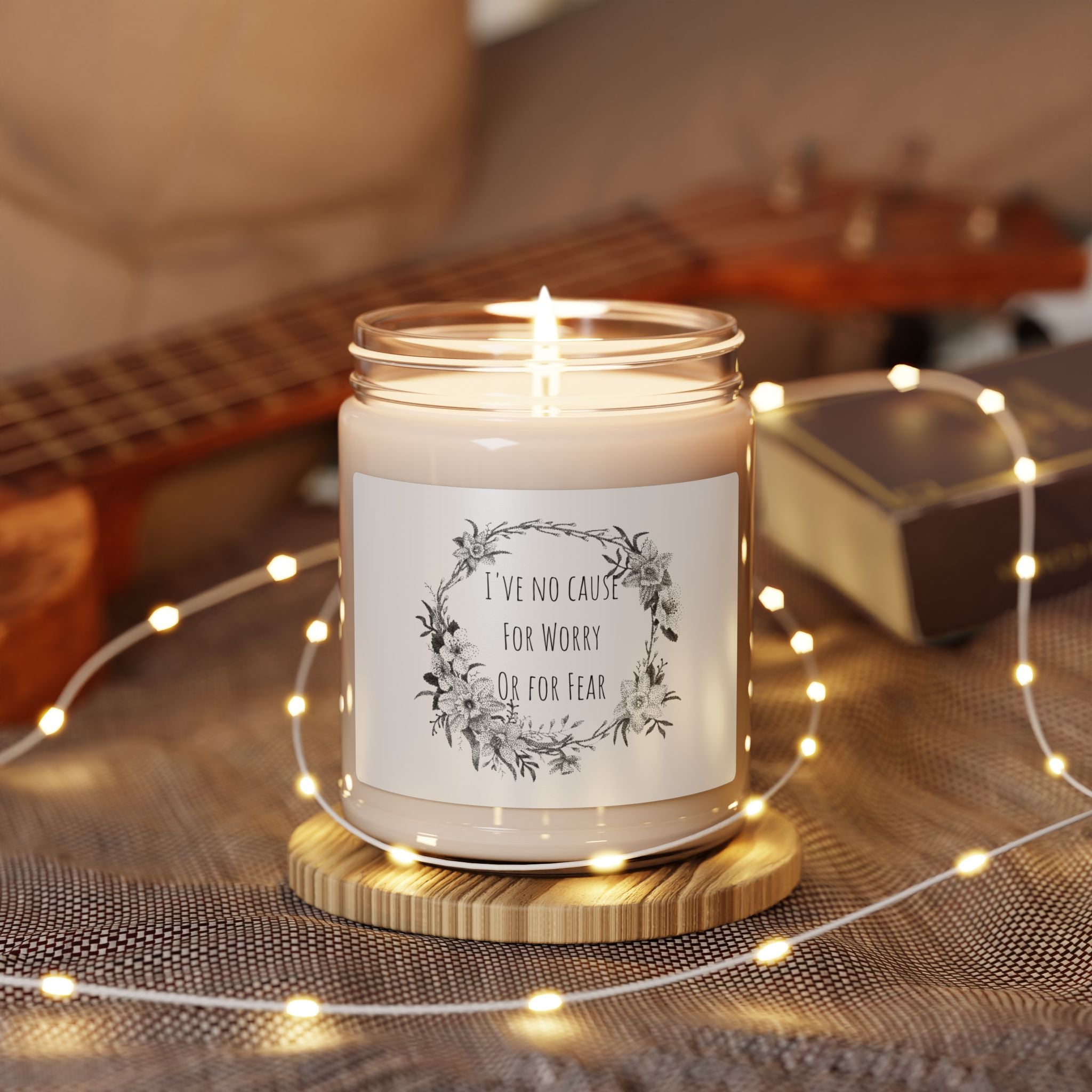 Day By Day Floral Scented Soy Candle 9oz