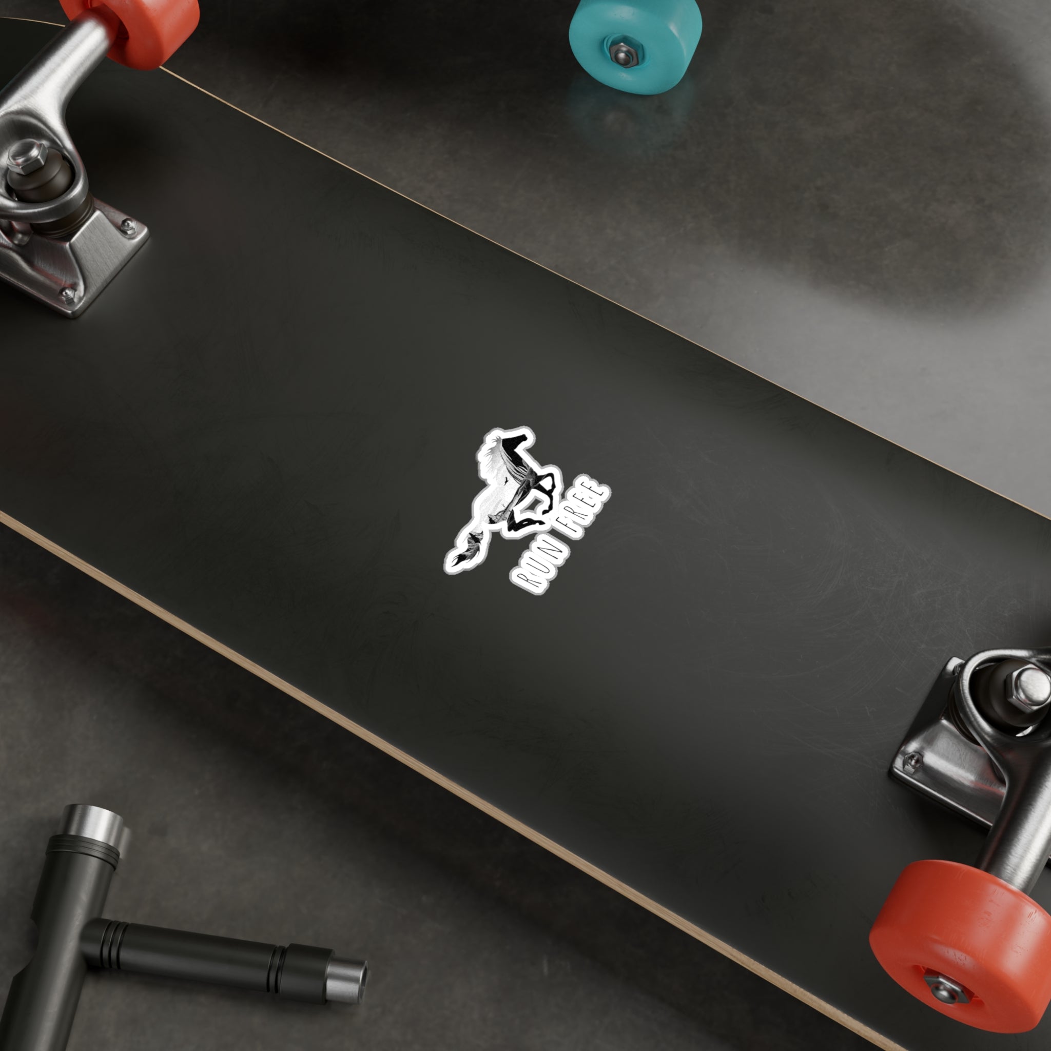 Run Free Spirit Vinyl Sticker