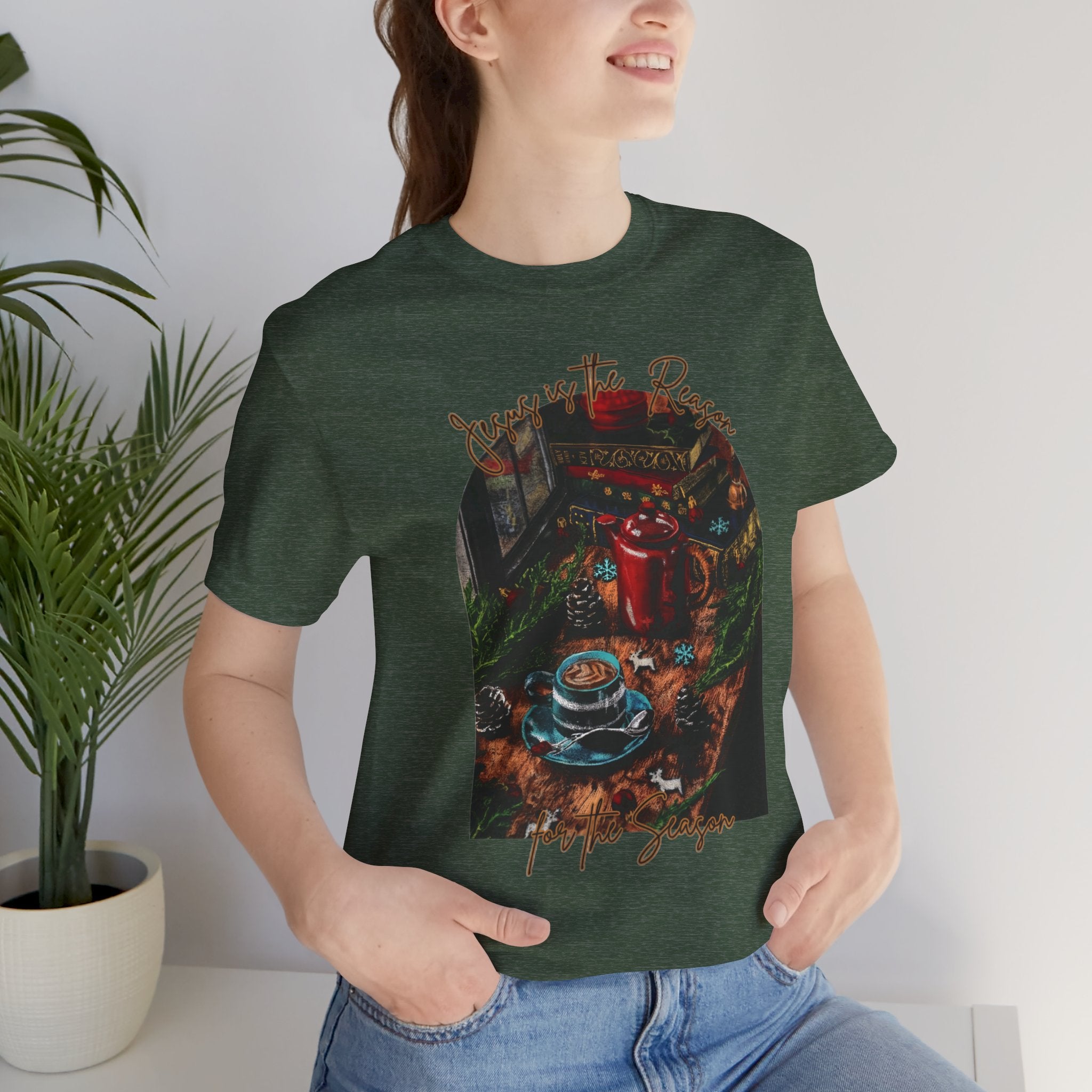 Cozy Christmas Scene T-Shirt