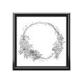 January Floral Wreath Jewelry Box