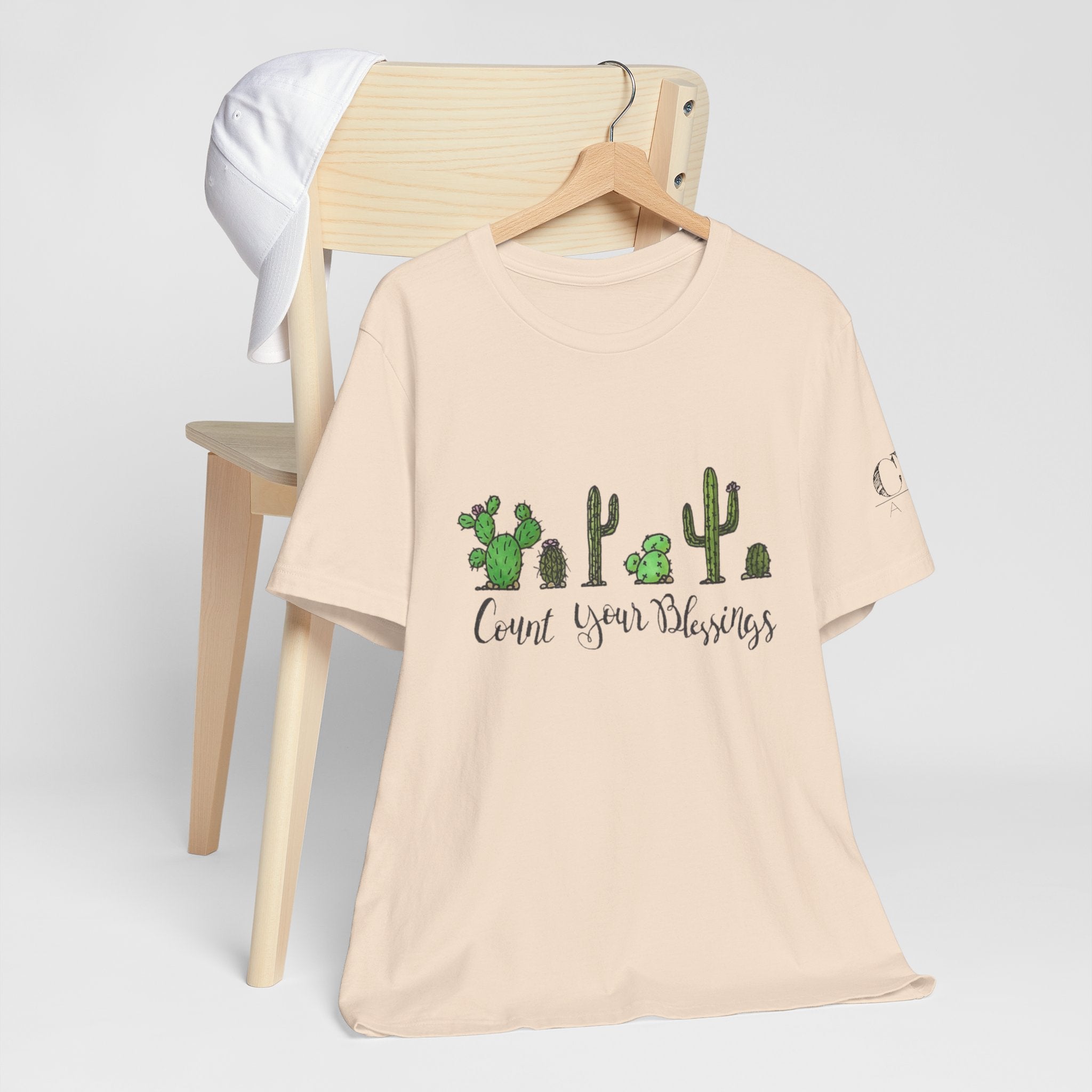 Count Your Blessings Cactus T-Shirt