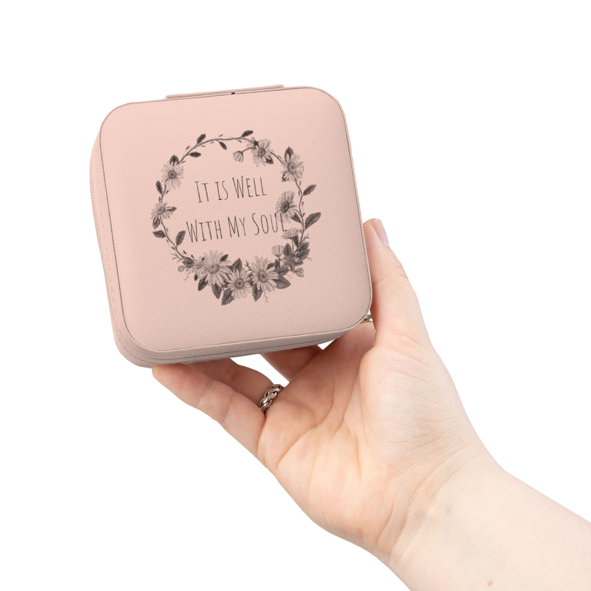 It Is Well With My Soul - Jewelry Travel Case