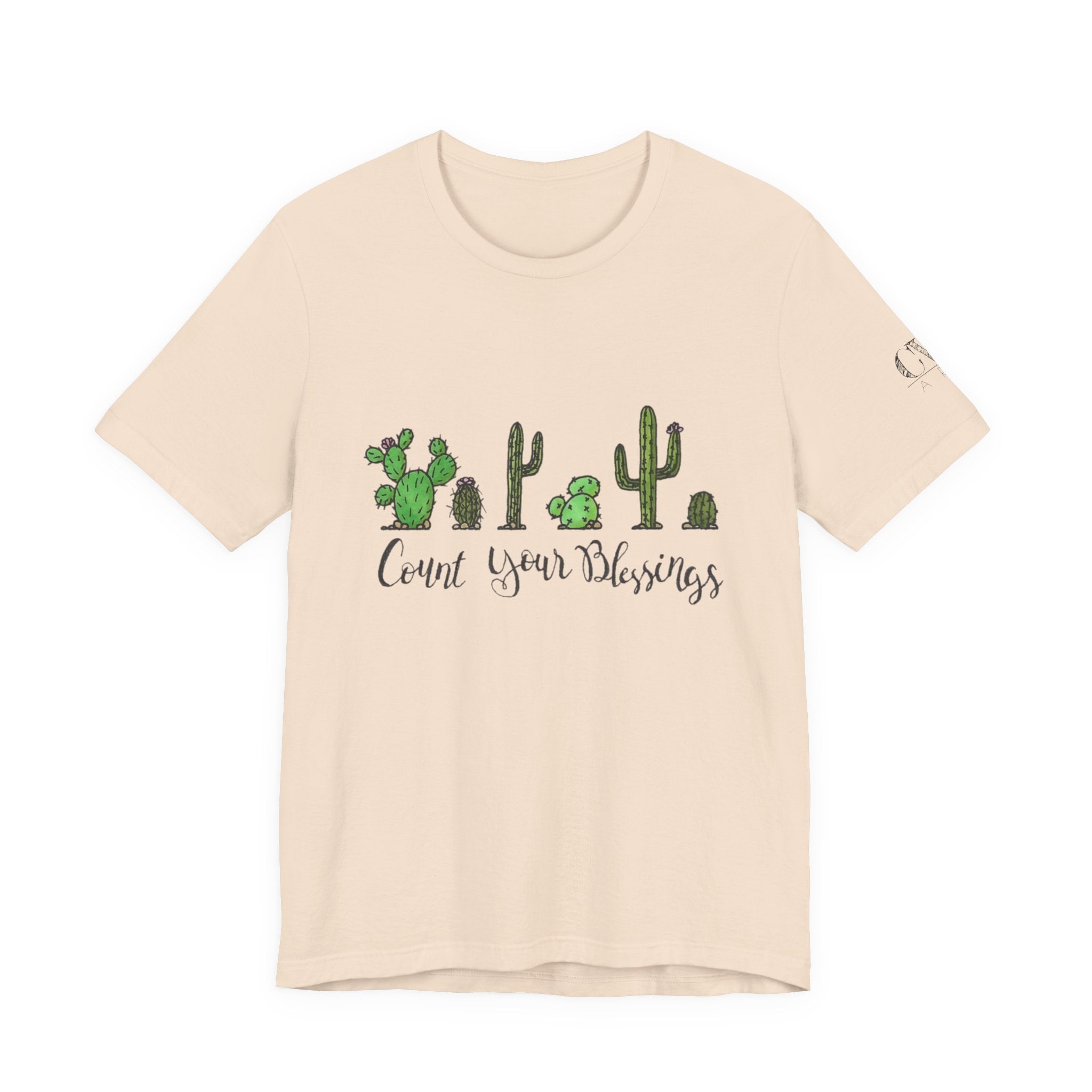 Count Your Blessings Cactus T-Shirt