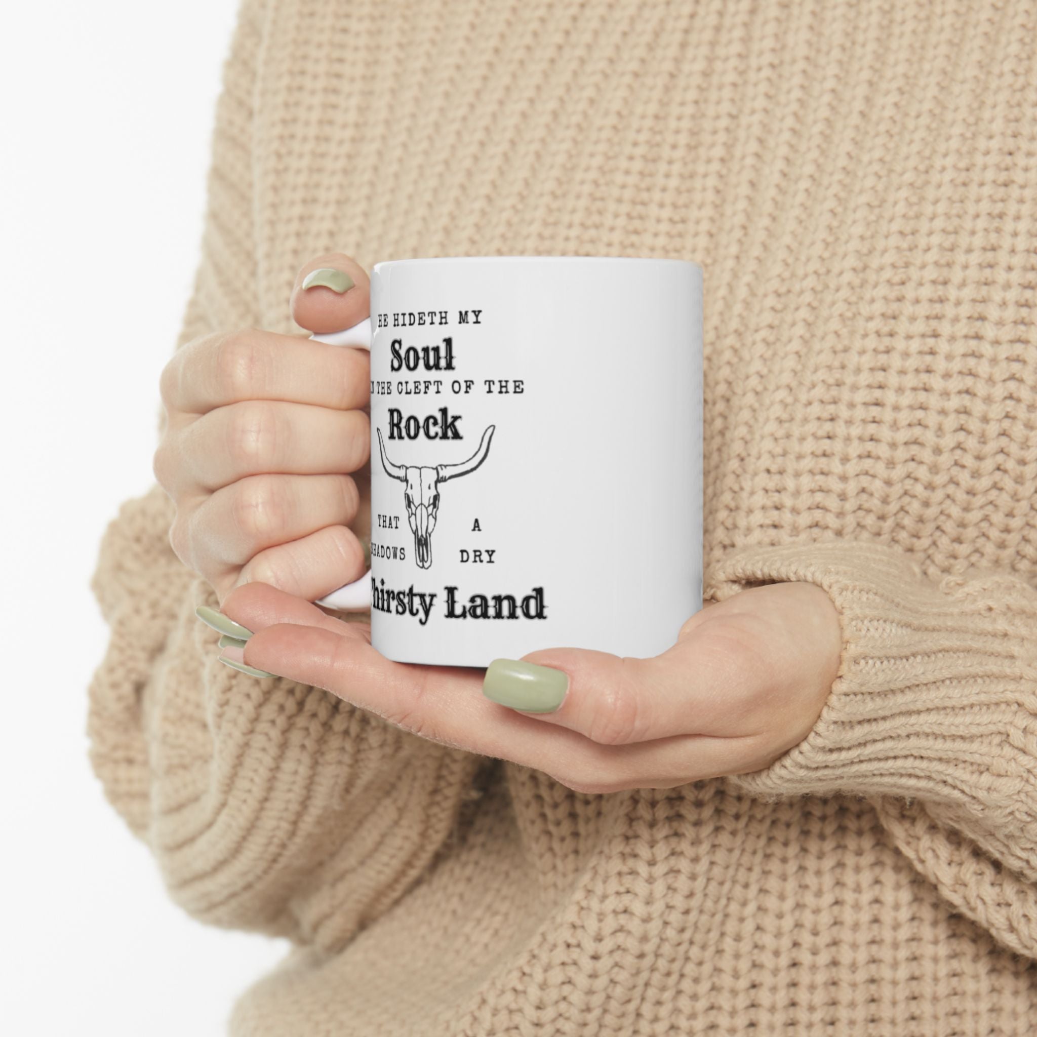 He Hideth my Soul Mug