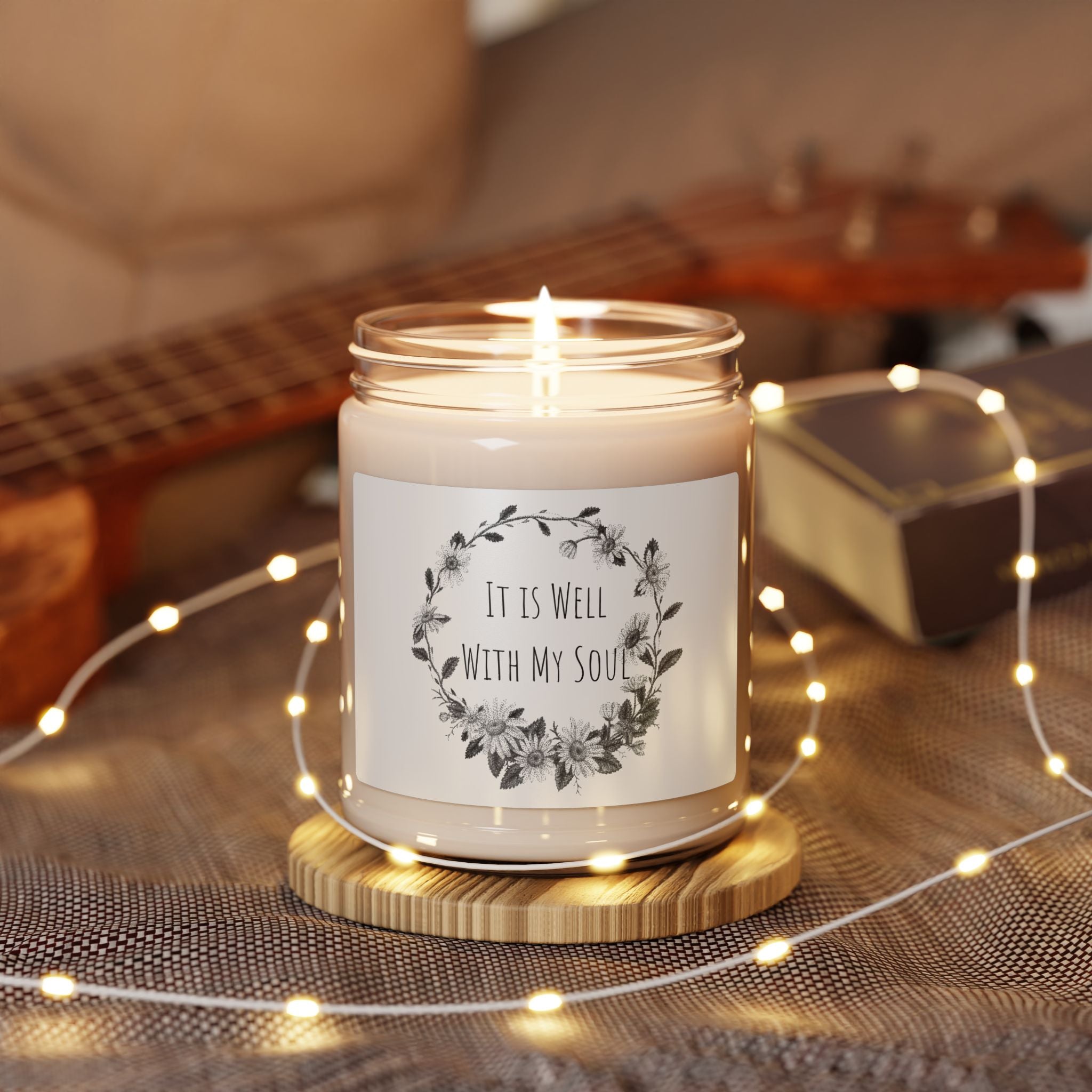 It Is Well With My Soul Scented Soy Candle — 9oz